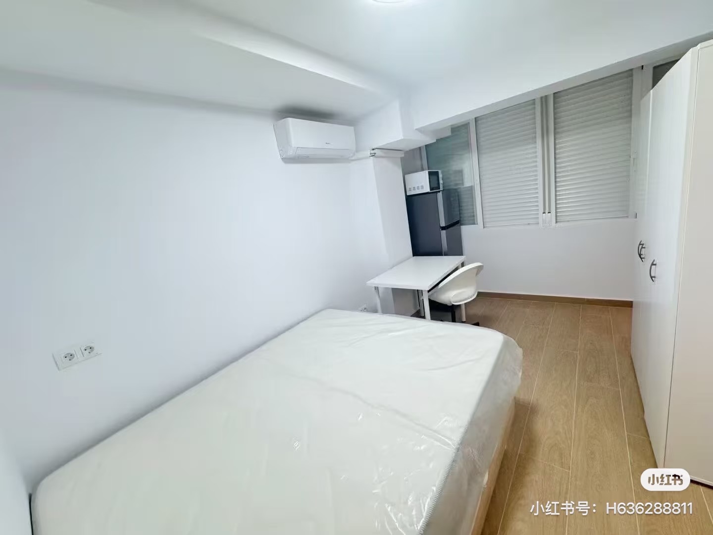 马德里plaza elíptica地铁口单身公寓房东直租