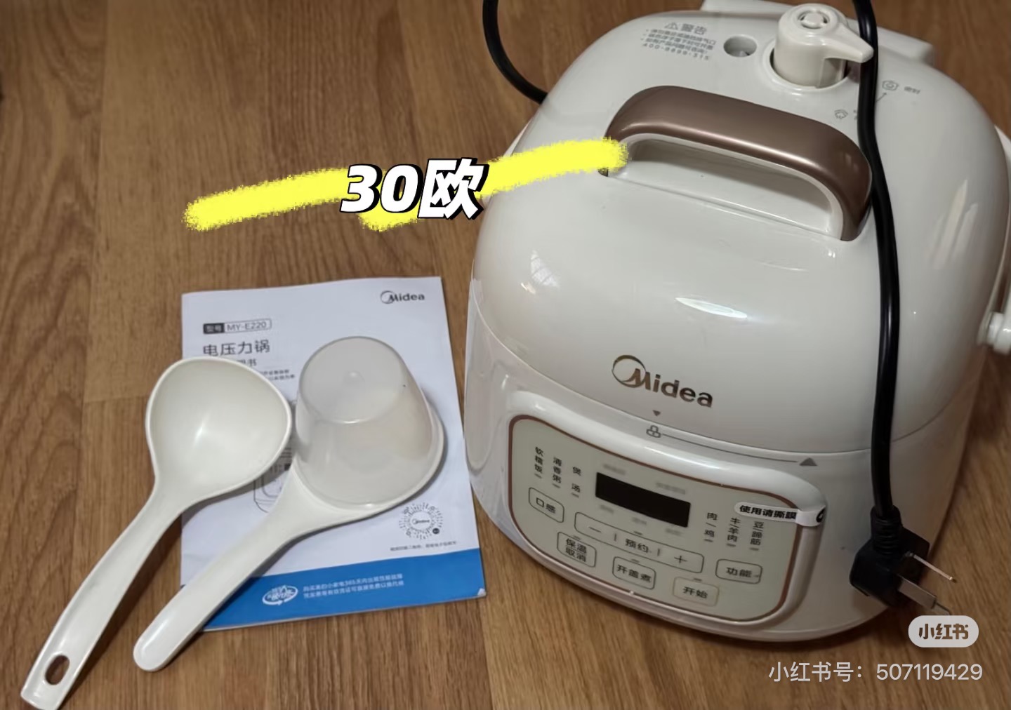 马德里出九成新电饭锅